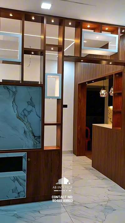 #aluminiummodularkitchen#hall partition #OpenKitchnen#rotationtvunit