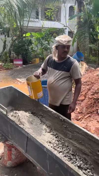 Starting swimming pool work @ponnani # # # #