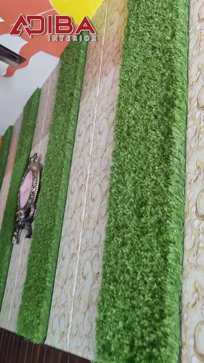 #adibainterior  #artificialgrass  #PVCFalseCeiling  #pvcwallpanel