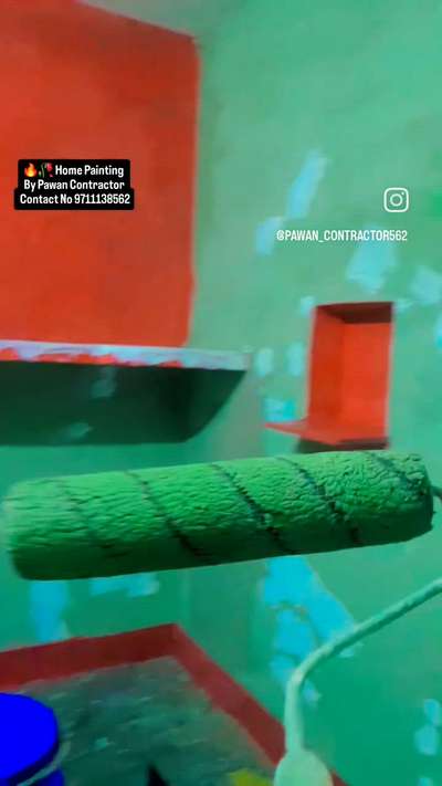 🥀❤️ Tranding Colours Home Painting By Pawan Contractor #ElevationHome #TexturePainting #Painter #koloapp