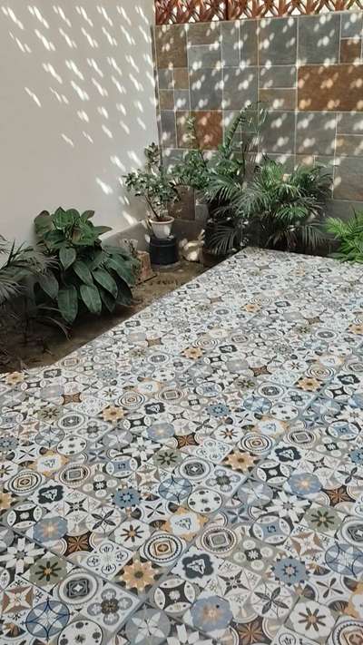 Courtyard design work ongoing  #Designs  #courtyard  #InteriorDesigner