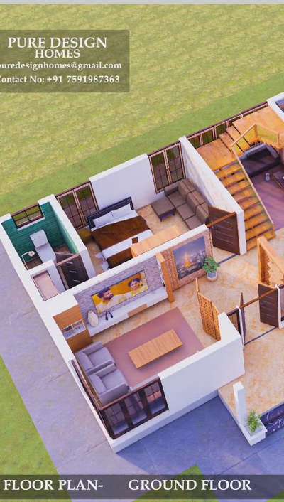 #3Dfloorplans
#interiorinoneview
#4BHKPlans
#besthome
#anjukadju
#puredesignhomes
#online3dservice