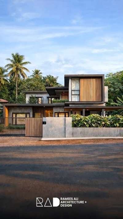 A home designed with balance, modern lines, natural textures, and spaces that connect seamlessly with nature.
Where architecture becomes an everyday experience. 🏡✨

#modernhome #keralaarchitecture #residentialdesign #rameesali #radarchitecture
