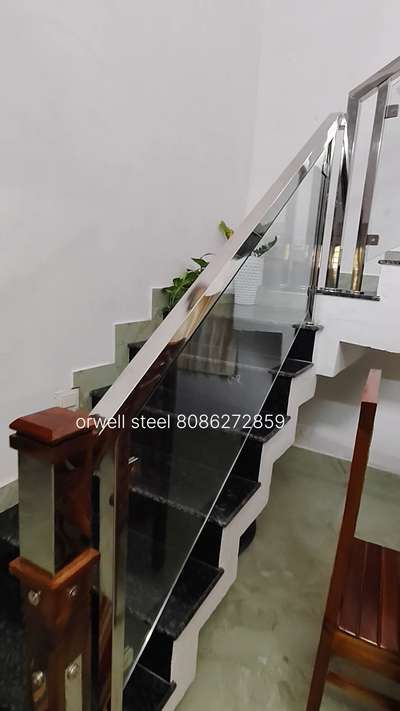 glass #handrailstaircase