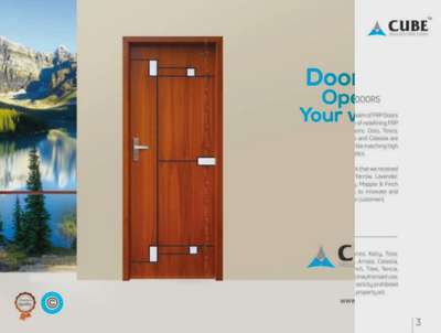 CUBE MOULDED FIBRE DOOR , kannanalloor , kollam