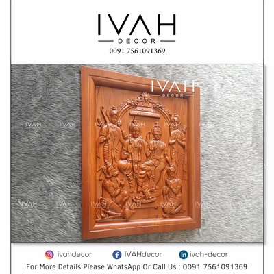 customized Wood carving Wall Decor and Wooden Name Plate @IVAH Decor
For more details plz WhatsApp or Call us : 7561091369

#ivah #ivahdecor #woodcarving #furnitures