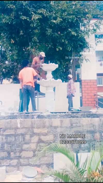 🔨 Work in Progress – Marble Fountain Installation | Bangalore

NB Marble is currently working on a custom Baswara White Marble Fountain for a client in Bangalore.
Precision cutting, hand finishing, and on-site fitting — the fountain is taking shape beautifully.

✔️ Material: Kumari White Marble
✔️ Custom Size & Design
✔️ Professional Installation by NB Marble Team

If you need marble fountains, temples, statues, or any custom stone work for your home or project, we are available across India.

#nbmarble #marblefountain #bangaloreproject #marblework #workinprogress #baswarawhite #stonecraft #marbledesign #koloapp #contractorwork #fountaindesign