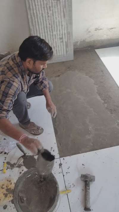 tiles flooring work  #FlooringTiles  #2*4tilesflooring