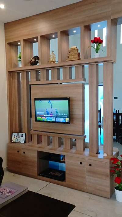 #partition  #LivingRoomTV  #rotatationtvunit  #movableshelf  #LivingroomDesigns