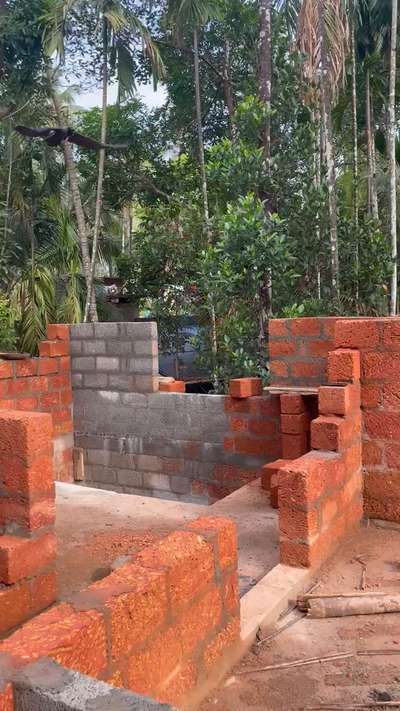 Laterite wall masonry