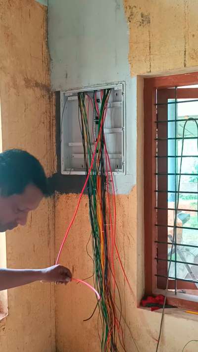 3Phase DB dressing.. church renovation work  
@kothamangalam 
 

 #Electrician #electricalwork #ELECTRICALROOMDETAILS #electricaldesignerongoing_projec #electricalswitches #Electrical  #Plumber #Plumbing #plumbers #Electrician #churchrenovation