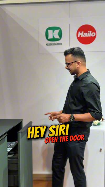 Smart Sensor Wastebin for premium modular kitchen 👌✨

Featured at IndiaWood, this Hailo sensor-controlled wastebin by Kesseböhmer is designed for premium homes. Whether your hands are full or you just want to maintain a germ-free environment, the precision sensor mechanism makes disposal effortless. This wastebinis designed for premium homes. Whether your hands are full or you just want to maintain a germ-free environment, the precision sensor mechanism makes disposal effortless.

Key Features:

Smart Sensor Tech: Smooth open/close mechanism.
Heavy Duty: Built to handle high capacity with ease.
Low Maintenance: Sleek design that’s easy to clean.
German Engineering: The gold standard in kitchen hardware.

#ModularKitchenIndia #LuxuryInteriorsIndia #KeralaInteriors #SmartKitchens #fayizroomy