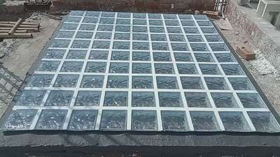 Glass Bricks installing
Glass Brick in Roof