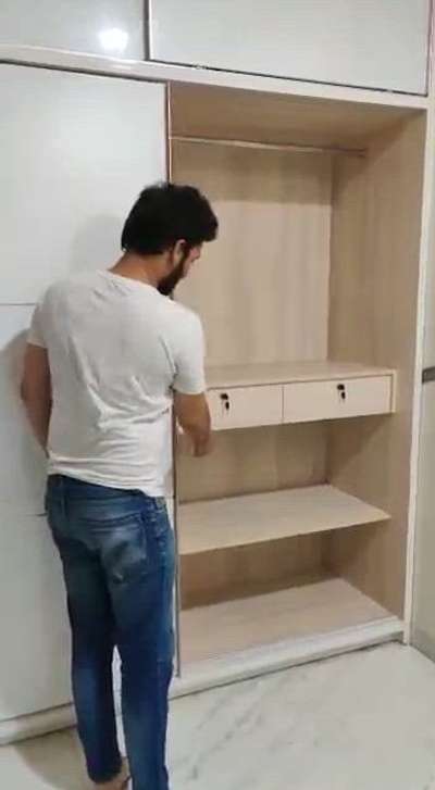 #CustomizedWardrobe 
#plywoodwork 
#plywood710 
#InteriorDesigner 
#manufacturer