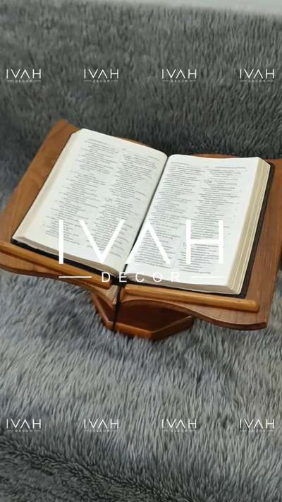 Customized Wooden Stand for all Kind of Books ( Ramayana /Bhagwat Geeta / Islam Quran/Bible) 
For more Details Plz WhatsApp or call us : 7561091360

#IVAH #ivahdecor #biblestand #quranstand  #ramayanastand #bhagwatgeetastand