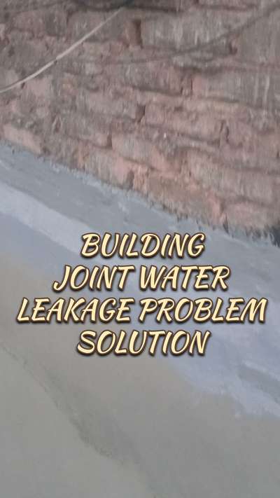 #Buildingconstruction #joints #Zoint #Leakage #Seepage