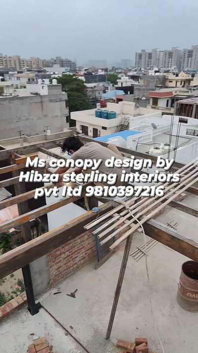 Ms conopy design by Hibza sterling interiors pvt ltd #mscanopy #canopy #canopydesign #pergoladesign #pargola