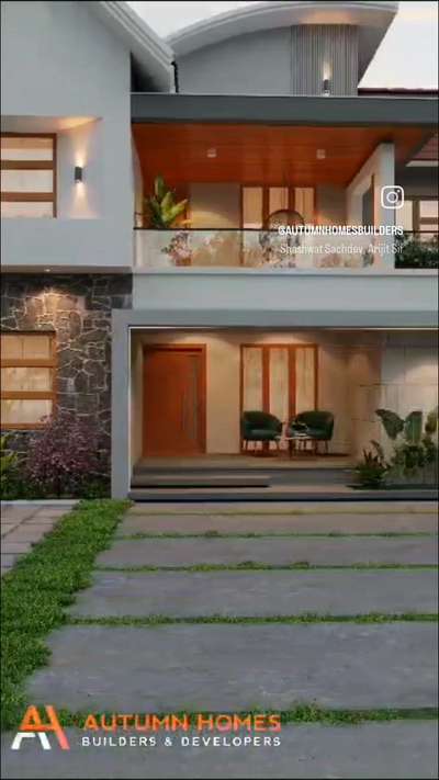 "From foundatiom to perfection"  #KeralaStyleHouse #kerala_architecture #keralaarchitectures #InteriorDesigner #ContemporaryHouse