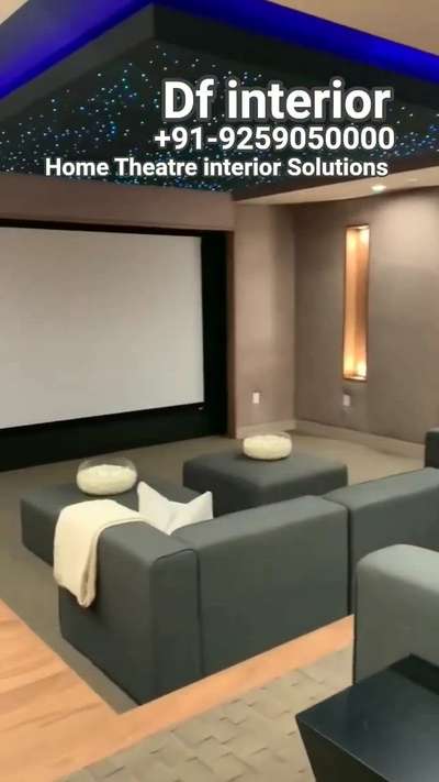 Home Theatre interior design  #HouseRenovation  #InteriorDesigner  #Architectural&Interior  #Hometheater  #Homedecore