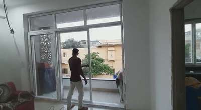 upvc 3 pannel sliding Door.
(balcony door) Service all over Rajasthan(9427371384)