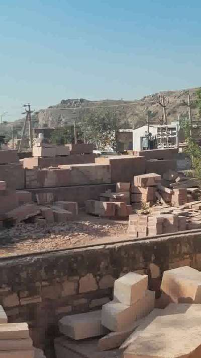 sand stone cutting process