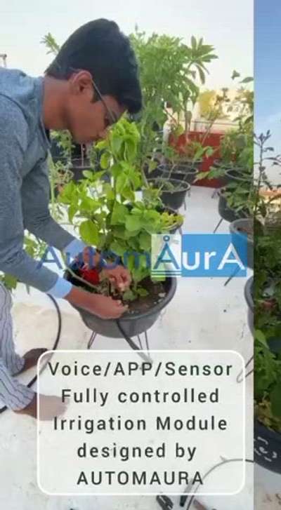 Irrigation Automation By AUTOMAURA’s Home Automation Robots & Products which are rich in quality & best in class with state of the art functionalities. #HomeAutomation #InteriorDesigner  #Architectural&Interior  #LUXURY_INTERIOR #interiorcontractors #architact #_builders #indorefood #indorediaries #indorearchitect #indorearchitect #constructioncompany #ConstructionTools #commercial_building #palaster #InteriorDesigner #CivilEngineer #engineers #IndoorPlants #LUXURY_SOFA #scorio_lights_manjeri #BalconyLighting #CelingLights #lightsinthesky #scorio_lights #lights #BathroomDesigns #washroomdesign #faucets #jaguar #jaguarfitting #LivingroomDesigns #drawingroom #ClosedKitchen #KitchenIdeas #LargeKitchen #KitchenRenovation #renovatehome #renovationoffice #renovation3d #MixedRoofHouse  #OfficeRoom #sittingarea #spaceplanning #lightcolour #BedroomLighting #lightyourlife #irrigation #IndoorPlants #plants #plantlife #RoseGarden #VerticalGarden #GardeningIdeas #WaterProofings #watering #water #WaterSafety #wasteManagement #dripirrigation #GardenPipes #Pipes #pipesandfittings #waterfountains