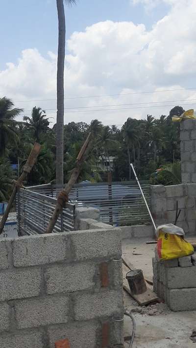 Work progressing above first floor