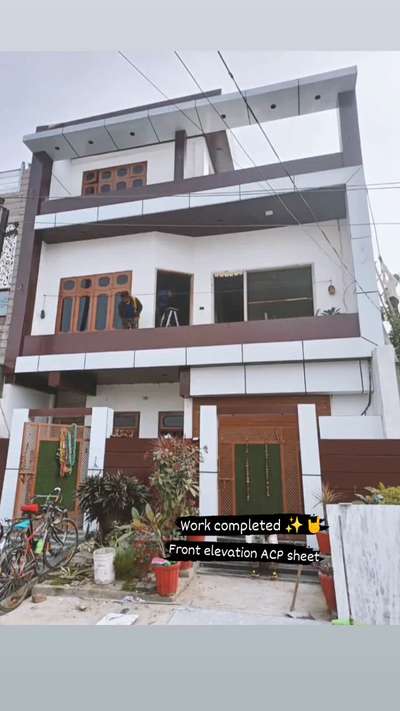 front elevation ACP sheet  #  #