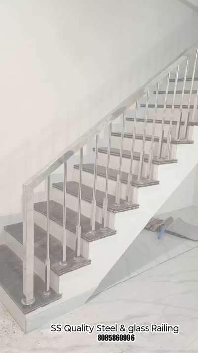 newCustomized steel Railing by SS Quality Steel & glass Railing indore