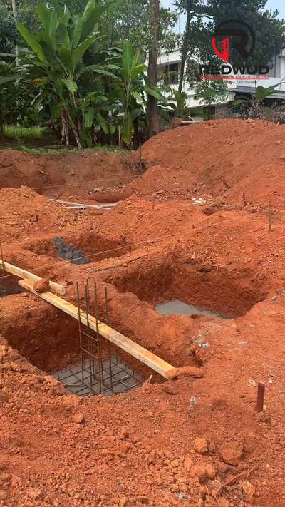 Solid Beginnings at Our Varkala Site! Witness the strength from the ground up as we pour the concrete for the column foundation at our Varkala project. This is where it all begins – laying the groundwork for a structure built to last! Stay tuned for more updates