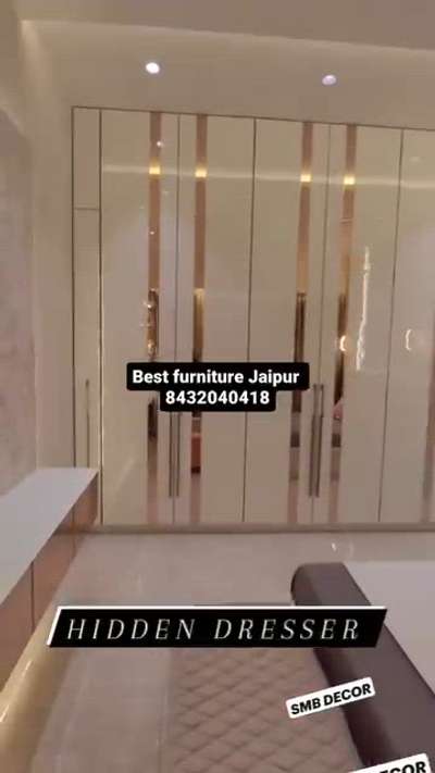 best furniture Jaipur 
wardrobe design with dressing carpenter work 
interior design Jaipur