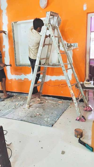 ഒരു tv unit വർക്ക്‌ finish ആയില്ല  #TVStand  #tvunits #InteriorDesigner #interriordesign
