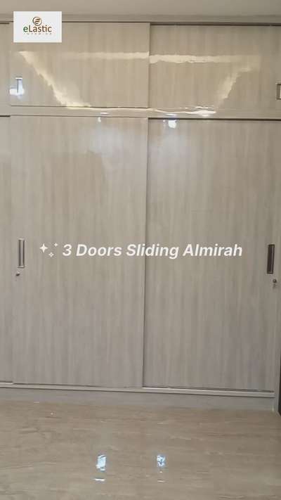 3 Door Sliding Almirah for Master Bedroom  #slidingalmirah
#MasterBedroom 
#HomeDecor