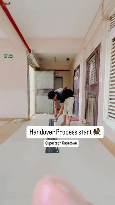 handover Process ...start 💐 (supertech Capetown sector 74 Noida)
o