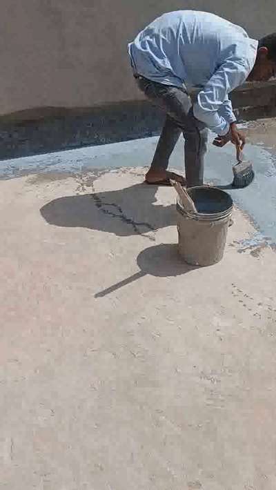 terrace chemical coating 1st step