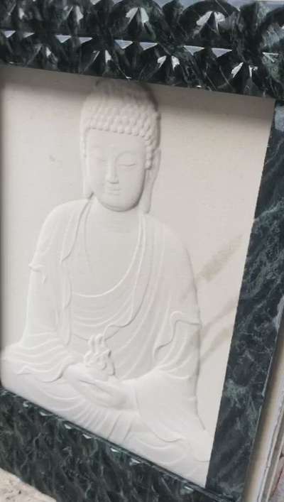 Design your Wall Hangings in Natural Stones   #stone_engravings  #buddha  #buddhamural