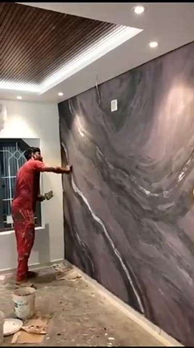 Marble texture finish 
Glowlak 
Hugoplast decorative paints and coatings 
 #TexturePainting  #LivingroomTexturePainting  #TeakWoodDoors  #lnterior_texture-paint  #marbs  #marbledesighn  #marblemarket  #limestone  #CEMENTIART  #Painter