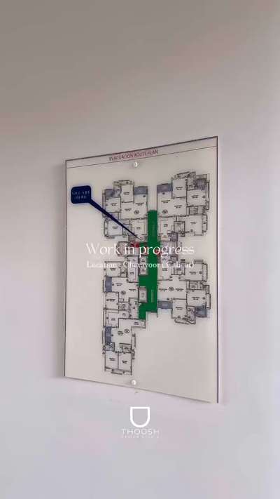 This video showcases the ongoing interior works of a 2 BHK apartment located at Kalyan Courtyard, Calicut.