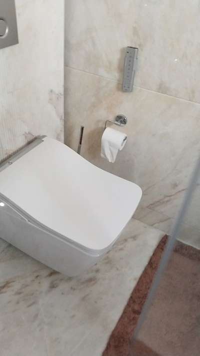 Toto electronic WC seat with great experience 😍 #Plumber  # #Plumbing