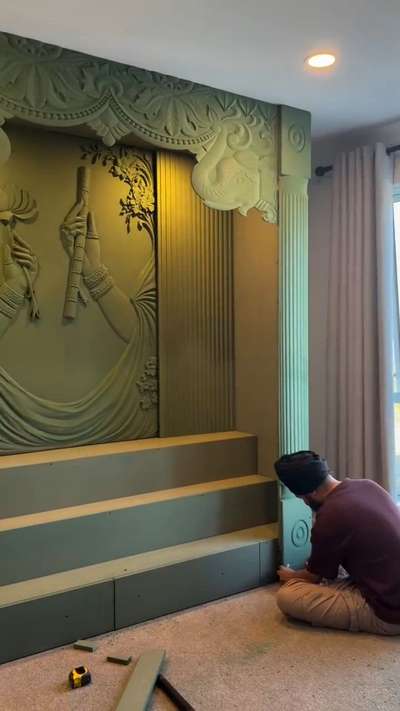 #mandir #mandirshutter #mandirdesign #mandirgrafftiart #mandirbackwall #tridentinfrastructures