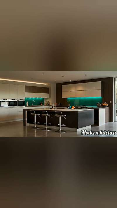 modular kitchen design best on aerodynamic Home design #interiors designe