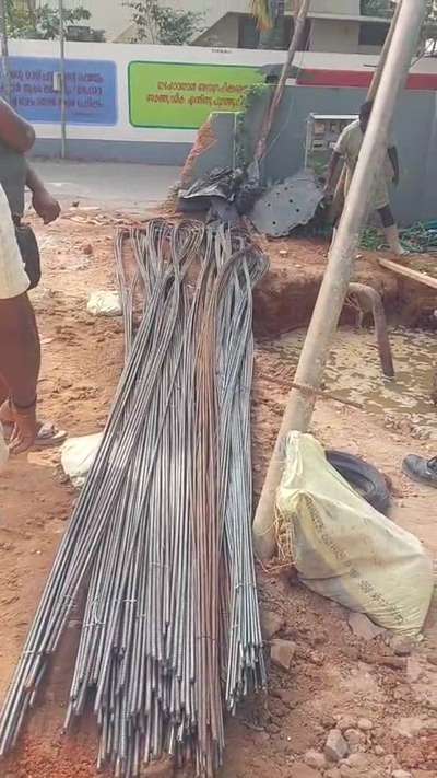 Preparing for pile work at Chakkai