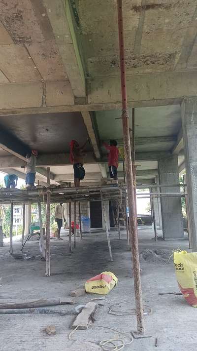 shoping mall plastering work