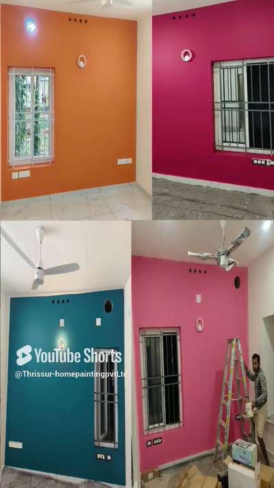 colour house Thrissur  #wallputty  #wallpaiting  #homepaintingservice  #Painter #painting