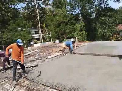 Roof slab concrete in Thiruvalla