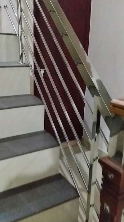 stainless steel staircase  #SteelStaircase  #steel door #steeldoors