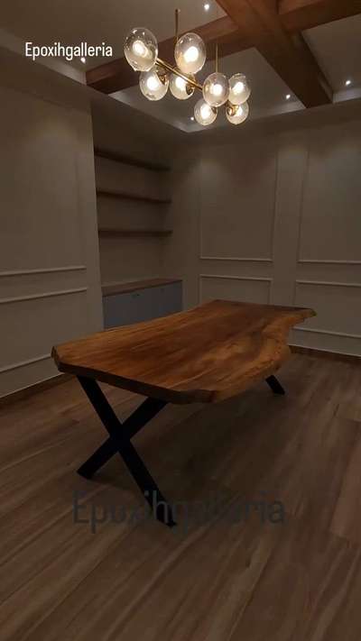 Live edge dining table