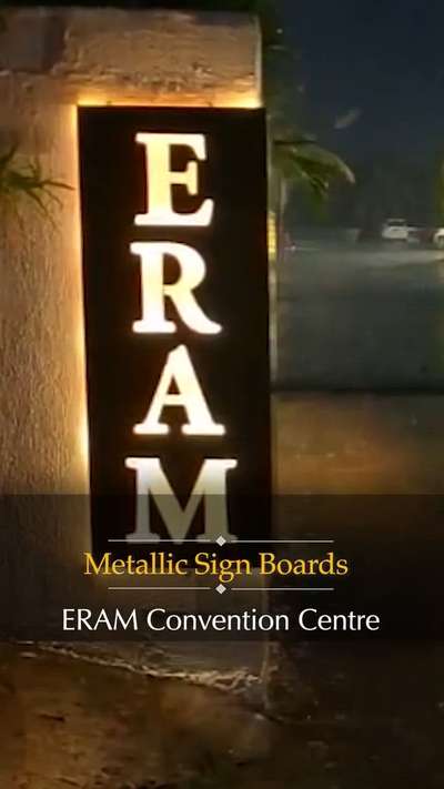 The Eram Convention Centre difference is in the details. Start with a Laser-Cut Metallic Sign Board that declares your identity, flawlessly.

What We Offer:

✔️ Premium finish with industrial-grade metals
✔️ Custom fonts, logos & cut-outs
✔️ Rust-free, weather-resistant build
✔️ Perfect for entrances, receptions, halls & lounges

Why Choose Laser Zone?

🔸 100% In-house manufacturing – no middlemen
🔸 Precision laser cutting & CNC artistry
🔸 Tailored designs for corporate, commercial & hospitality spaces
🔸 Delivered on time, every time
🔸 Consistent finish that elevates your brand

Ready to make an undeniable first impression?