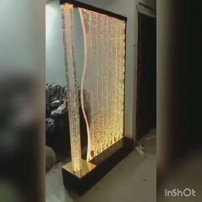 Bubble glass wall