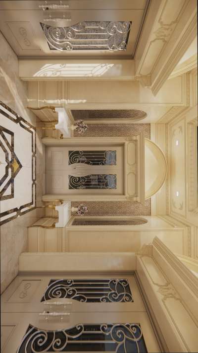 Stepping into a dream. This entrance is more than just a welcome—it's a statement in opulence and neoclassical perfection. Every detail whispers luxury. ✨.

#LuxuryHome #Interiors #HomeInspiration #ClassicDesign #HighEndDesign #DesignLovers #InteriorDesigner
#OrnateCeiling #CeilingDesign #MoldingDesign #MarbleDetails #MarbleWalls #LuxuriousInteriors #BaroqueDesign #bespokeinteriors**
